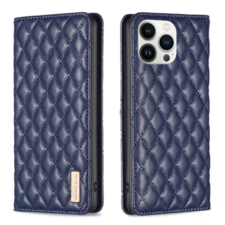 Custodia per telefono a conchiglia in pelle magnetica Diamond Lattice, For iPhone 13 Pro Max, For iPhone 13 Pro, For iPhone 13, For iPhone 12 Pro Max