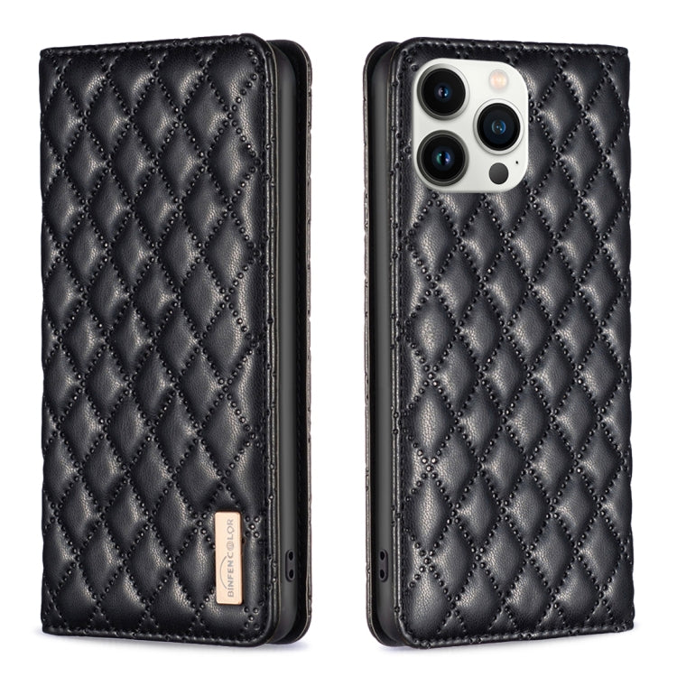 Custodia per telefono a conchiglia in pelle magnetica Diamond Lattice, For iPhone 13 Pro Max, For iPhone 13 Pro, For iPhone 13, For iPhone 12 Pro Max