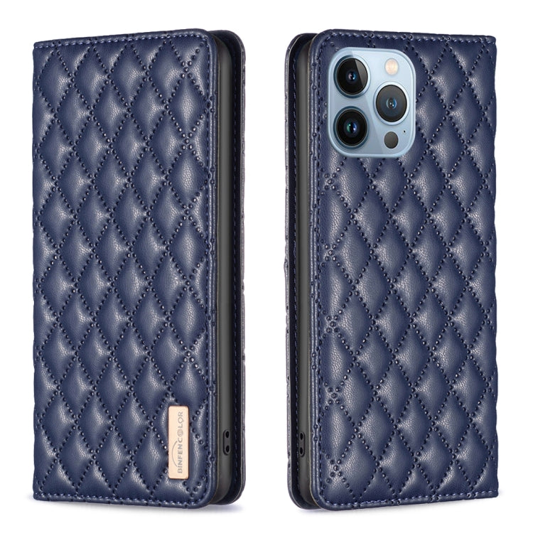 Custodia per telefono a conchiglia in pelle magnetica Diamond Lattice, For iPhone 13 Pro Max, For iPhone 13 Pro, For iPhone 13, For iPhone 12 Pro Max