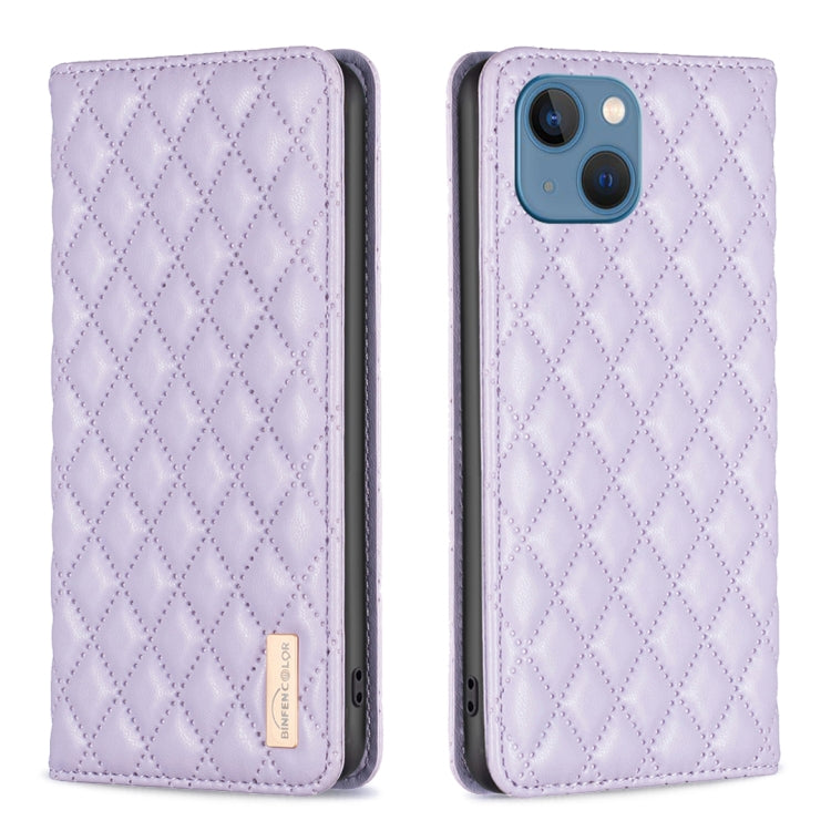 Custodia per telefono a conchiglia in pelle magnetica Diamond Lattice, For iPhone 13 Pro Max, For iPhone 13 Pro, For iPhone 13, For iPhone 12 Pro Max