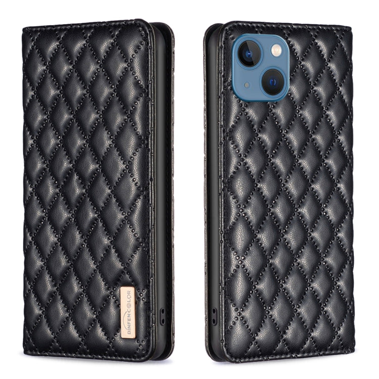 Custodia per telefono a conchiglia in pelle magnetica Diamond Lattice, For iPhone 13 Pro Max, For iPhone 13 Pro, For iPhone 13, For iPhone 12 Pro Max