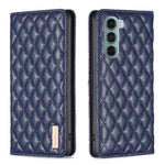 Custodia per telefono a conchiglia in pelle magnetica Diamond Lattice, For Motorola Moto G200 5G / Edge S30 5G, For Nokia G11 / G21