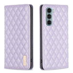 Custodia per telefono a conchiglia in pelle magnetica Diamond Lattice, For Motorola Moto G200 5G / Edge S30 5G, For Nokia G11 / G21