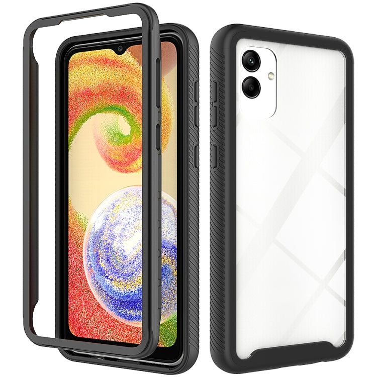 Custodia per telefono PC trasparente antiurto in tinta unita con cielo stellato, For Samsung Galaxy A04, For Honor X8 4G, For Honor X9 4G / 5G / Magic 4 Lite, For Honor X7