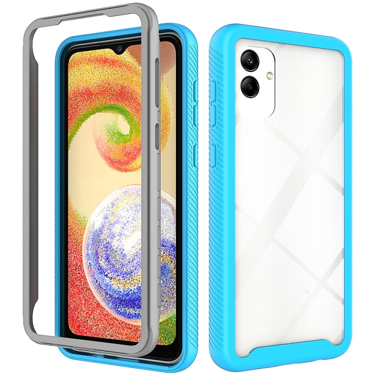 Custodia per telefono PC trasparente antiurto in tinta unita con cielo stellato, For Samsung Galaxy A04, For Honor X8 4G, For Honor X9 4G / 5G / Magic 4 Lite, For Honor X7