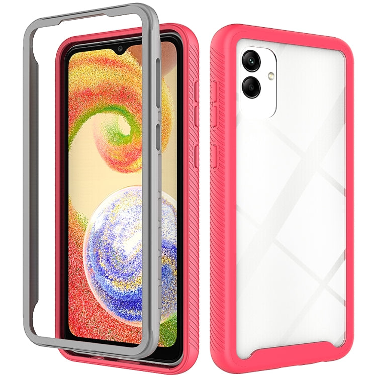 Custodia per telefono PC trasparente antiurto in tinta unita con cielo stellato, For Samsung Galaxy A04, For Honor X8 4G, For Honor X9 4G / 5G / Magic 4 Lite, For Honor X7