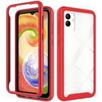 Custodia per telefono PC trasparente antiurto in tinta unita con cielo stellato, For Samsung Galaxy A04, For Honor X8 4G, For Honor X9 4G / 5G / Magic 4 Lite, For Honor X7