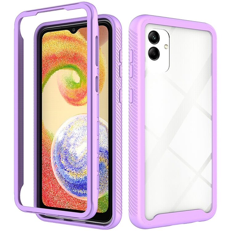 Custodia per telefono PC trasparente antiurto in tinta unita con cielo stellato, For Samsung Galaxy A04, For Honor X8 4G, For Honor X9 4G / 5G / Magic 4 Lite, For Honor X7