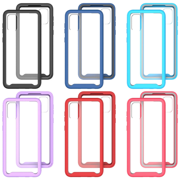 Custodia per telefono PC trasparente antiurto in tinta unita con cielo stellato, For Samsung Galaxy A04, For Honor X8 4G, For Honor X9 4G / 5G / Magic 4 Lite, For Honor X7