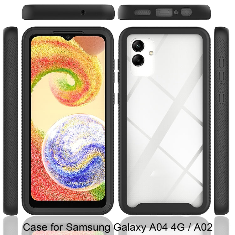 Custodia per telefono PC trasparente antiurto in tinta unita con cielo stellato, For Samsung Galaxy A04, For Honor X8 4G, For Honor X9 4G / 5G / Magic 4 Lite, For Honor X7