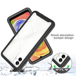 Custodia per telefono PC trasparente antiurto in tinta unita con cielo stellato, For Samsung Galaxy A04, For Honor X8 4G, For Honor X9 4G / 5G / Magic 4 Lite, For Honor X7