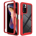 Custodia per telefono PC trasparente antiurto in tinta unita con cielo stellato, For T-Moblie Revvl 6 5G, For Xiaomi Redmi Note 11 Pro+ 5G Global, For Xiaomi Redmi 10C, For Xiaomi Poco X4 Pro 5G