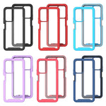 Custodia per telefono PC trasparente antiurto in tinta unita con cielo stellato, For T-Moblie Revvl 6 5G, For Xiaomi Redmi Note 11 Pro+ 5G Global, For Xiaomi Redmi 10C, For Xiaomi Poco X4 Pro 5G