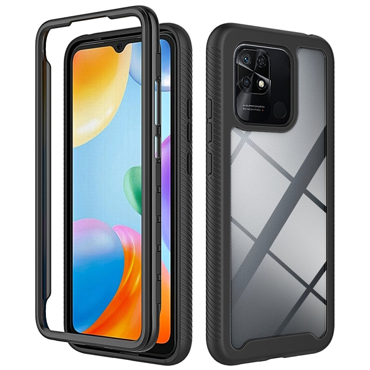 Custodia per telefono PC trasparente antiurto in tinta unita con cielo stellato, For T-Moblie Revvl 6 5G, For Xiaomi Redmi Note 11 Pro+ 5G Global, For Xiaomi Redmi 10C, For Xiaomi Poco X4 Pro 5G