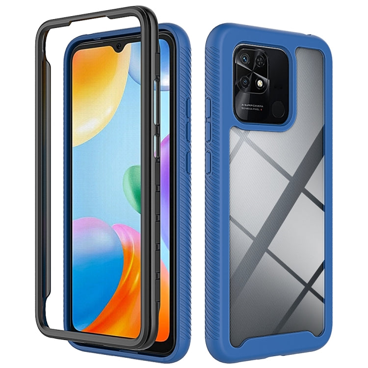 Custodia per telefono PC trasparente antiurto in tinta unita con cielo stellato, For T-Moblie Revvl 6 5G, For Xiaomi Redmi Note 11 Pro+ 5G Global, For Xiaomi Redmi 10C, For Xiaomi Poco X4 Pro 5G