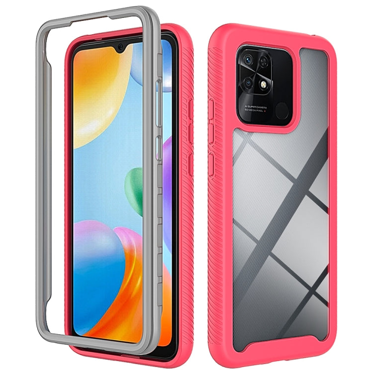 Custodia per telefono PC trasparente antiurto in tinta unita con cielo stellato, For T-Moblie Revvl 6 5G, For Xiaomi Redmi Note 11 Pro+ 5G Global, For Xiaomi Redmi 10C, For Xiaomi Poco X4 Pro 5G