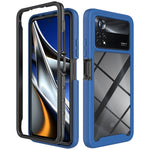 Custodia per telefono PC trasparente antiurto in tinta unita con cielo stellato, For T-Moblie Revvl 6 5G, For Xiaomi Redmi Note 11 Pro+ 5G Global, For Xiaomi Redmi 10C, For Xiaomi Poco X4 Pro 5G