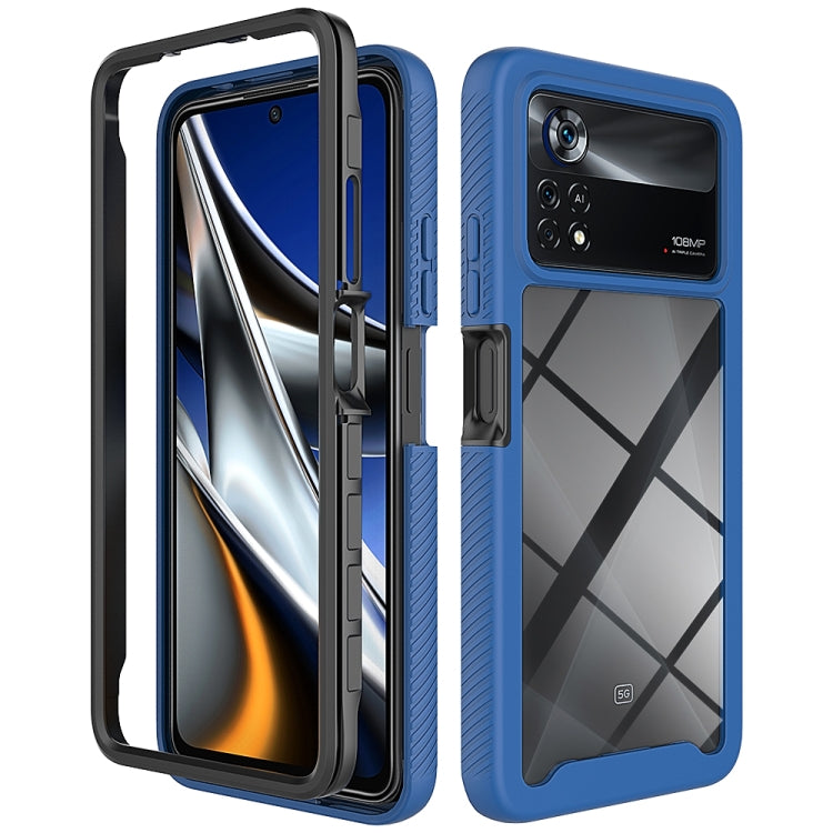 Custodia per telefono PC trasparente antiurto in tinta unita con cielo stellato, For T-Moblie Revvl 6 5G, For Xiaomi Redmi Note 11 Pro+ 5G Global, For Xiaomi Redmi 10C, For Xiaomi Poco X4 Pro 5G
