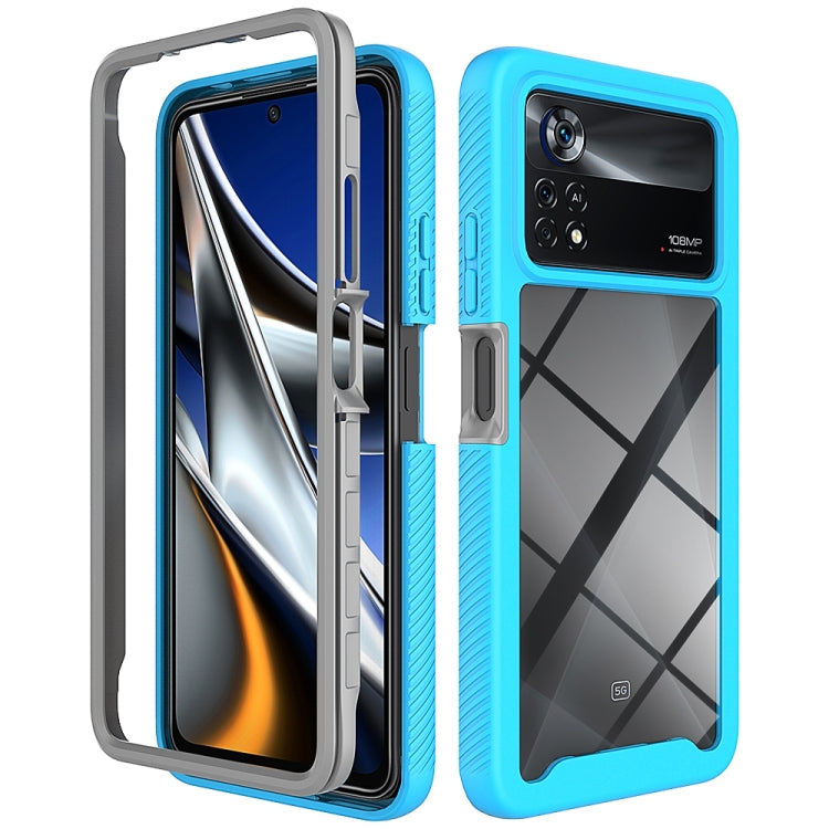 Custodia per telefono PC trasparente antiurto in tinta unita con cielo stellato, For T-Moblie Revvl 6 5G, For Xiaomi Redmi Note 11 Pro+ 5G Global, For Xiaomi Redmi 10C, For Xiaomi Poco X4 Pro 5G