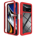 Custodia per telefono PC trasparente antiurto in tinta unita con cielo stellato, For T-Moblie Revvl 6 5G, For Xiaomi Redmi Note 11 Pro+ 5G Global, For Xiaomi Redmi 10C, For Xiaomi Poco X4 Pro 5G