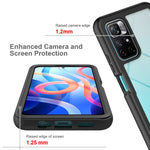 Custodia per telefono PC trasparente antiurto in tinta unita con cielo stellato, For Xiaomi Poco M4 Pro 5G / Redmi Note 11S 5G, For Huawei Nova 9 SE