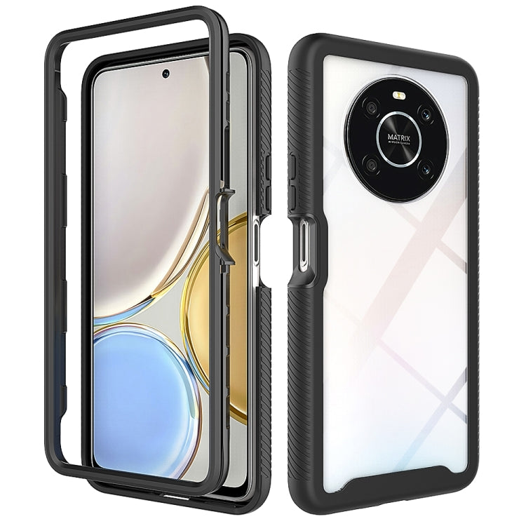 Custodia per telefono PC trasparente antiurto in tinta unita con cielo stellato, For Samsung Galaxy A04, For Honor X8 4G, For Honor X9 4G / 5G / Magic 4 Lite, For Honor X7