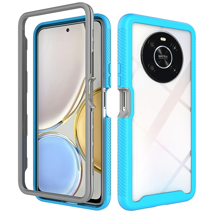 Custodia per telefono PC trasparente antiurto in tinta unita con cielo stellato, For Samsung Galaxy A04, For Honor X8 4G, For Honor X9 4G / 5G / Magic 4 Lite, For Honor X7