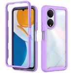 Custodia per telefono PC trasparente antiurto in tinta unita con cielo stellato, For Samsung Galaxy A04, For Honor X8 4G, For Honor X9 4G / 5G / Magic 4 Lite, For Honor X7