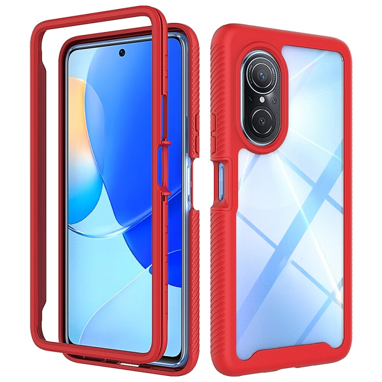 Custodia per telefono PC trasparente antiurto in tinta unita con cielo stellato, For Xiaomi Poco M4 Pro 5G / Redmi Note 11S 5G, For Huawei Nova 9 SE