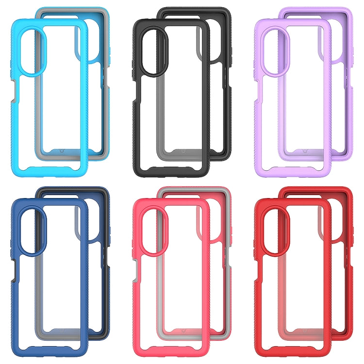 Custodia per telefono PC trasparente antiurto in tinta unita con cielo stellato, For Xiaomi Poco M4 Pro 5G / Redmi Note 11S 5G, For Huawei Nova 9 SE