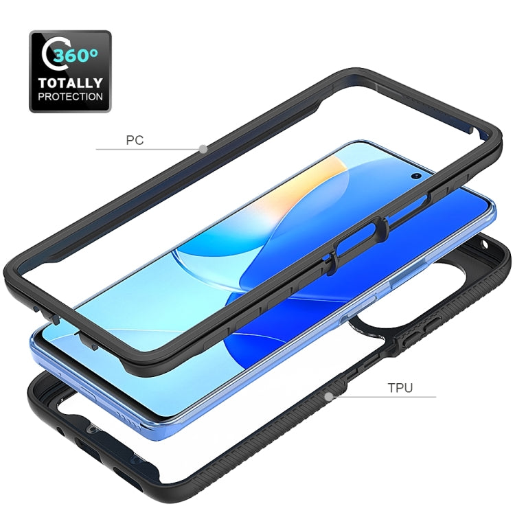 Custodia per telefono PC trasparente antiurto in tinta unita con cielo stellato, For Xiaomi Poco M4 Pro 5G / Redmi Note 11S 5G, For Huawei Nova 9 SE
