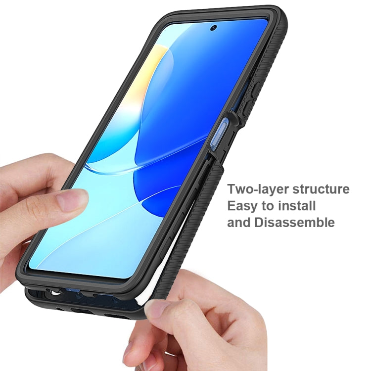 Custodia per telefono PC trasparente antiurto in tinta unita con cielo stellato, For Xiaomi Poco M4 Pro 5G / Redmi Note 11S 5G, For Huawei Nova 9 SE