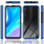 Custodia per telefono PC trasparente antiurto in tinta unita con cielo stellato, For Huawei Y9S, For OnePlus 10T, For OnePlus Nord N20 5G, For T-Moblie Revvl 6 Pro 5G