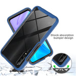 Custodia per telefono PC trasparente antiurto in tinta unita con cielo stellato, For Huawei Y9S, For OnePlus 10T, For OnePlus Nord N20 5G, For T-Moblie Revvl 6 Pro 5G