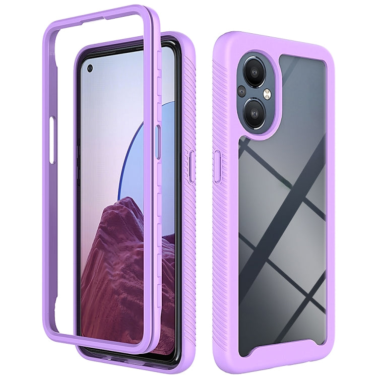 Custodia per telefono PC trasparente antiurto in tinta unita con cielo stellato, For Huawei Y9S, For OnePlus 10T, For OnePlus Nord N20 5G, For T-Moblie Revvl 6 Pro 5G