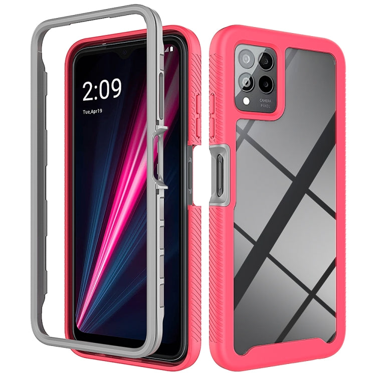 Custodia per telefono PC trasparente antiurto in tinta unita con cielo stellato, For Huawei Y9S, For OnePlus 10T, For OnePlus Nord N20 5G, For T-Moblie Revvl 6 Pro 5G