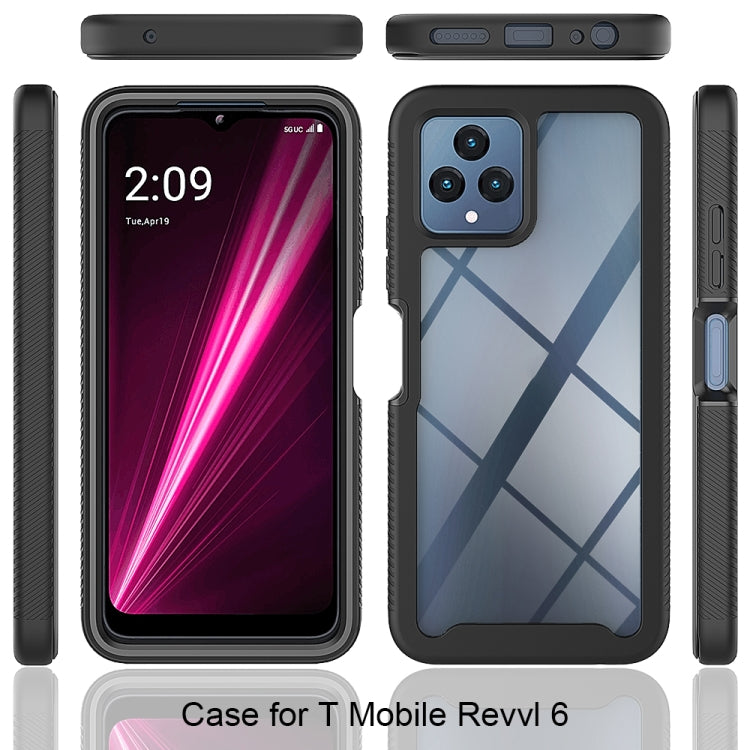 Custodia per telefono PC trasparente antiurto in tinta unita con cielo stellato, For T-Moblie Revvl 6 5G, For Xiaomi Redmi Note 11 Pro+ 5G Global, For Xiaomi Redmi 10C, For Xiaomi Poco X4 Pro 5G