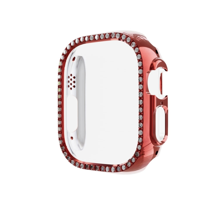 Cassa dell'orologio per PC Diamond Hollow, For Apple Watch Ultra 3 / 2 / 1 49mm