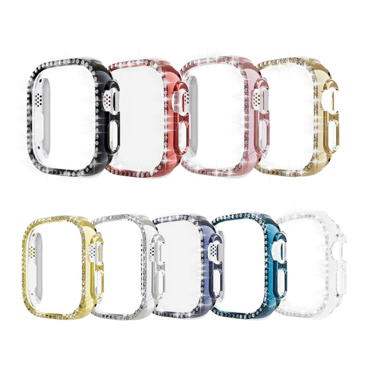 Cassa dell'orologio per PC Diamond Hollow, For Apple Watch Ultra 3 / 2 / 1 49mm