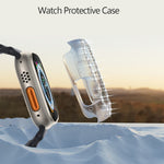 Cassa dell'orologio per PC Diamond Hollow, For Apple Watch Ultra 3 / 2 / 1 49mm