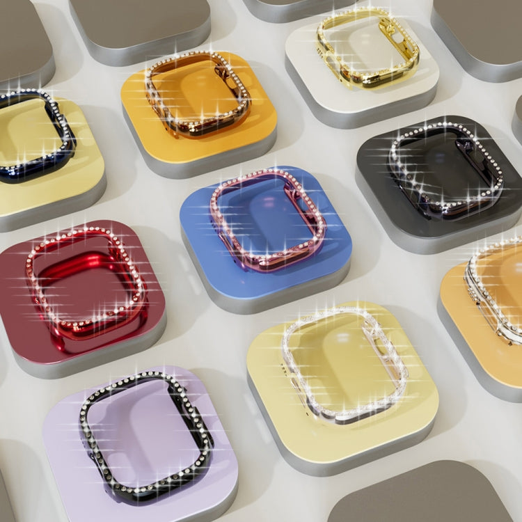 Cassa dell'orologio per PC Diamond Hollow, For Apple Watch Ultra 3 / 2 / 1 49mm