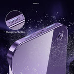 Custodia per telefono PC trasparente senza cornice galvanica, For iPhone 14, For iPhone 14 Plus, For iPhone 14 Pro