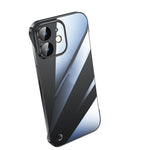 Custodia per telefono PC trasparente senza cornice galvanica, For iPhone 13 Pro Max, For iPhone 12, For iPhone 12 Pro