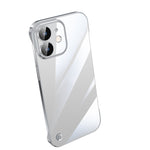 Custodia per telefono PC trasparente senza cornice galvanica, For iPhone 13 Pro Max, For iPhone 12, For iPhone 12 Pro