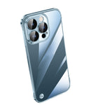Custodia per telefono PC trasparente senza cornice galvanica, For iPhone 12 Pro Max