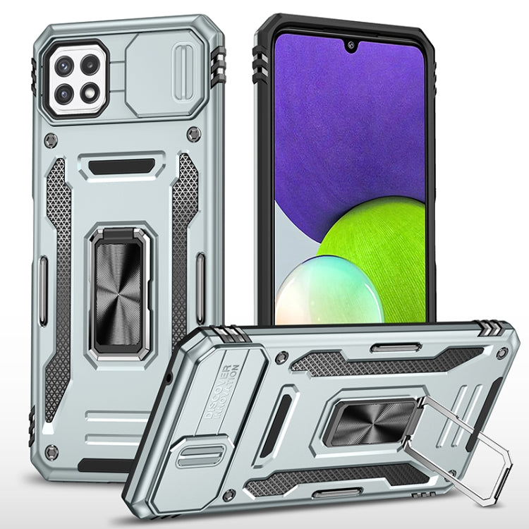 Armatura PC + custodia per telefono con fotocamera in TPU, For Samsung Galaxy A22 5G, For Samsung Galaxy A13 5G, For Samsung Galaxy A42 5G, For Samsung Galaxy A71 5G
