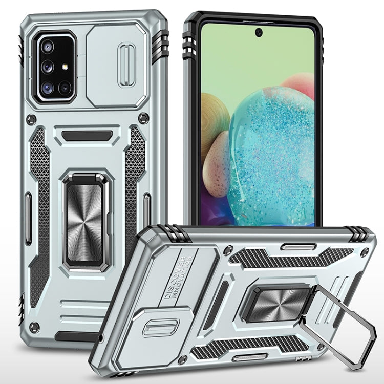 Armatura PC + custodia per telefono con fotocamera in TPU, For Samsung Galaxy A22 5G, For Samsung Galaxy A13 5G, For Samsung Galaxy A42 5G, For Samsung Galaxy A71 5G