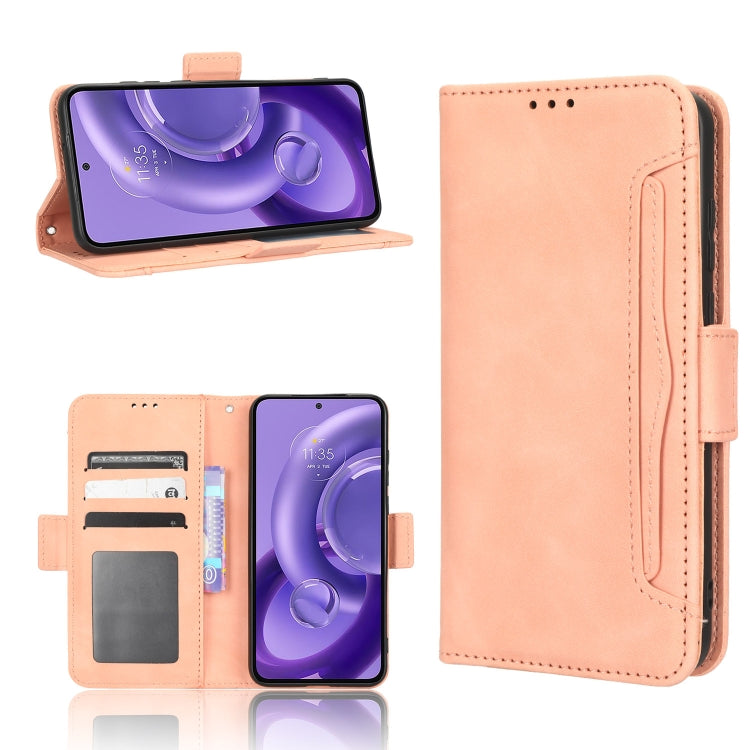 Custodia per telefono in pelle con slot per schede di consistenza al polpaccio, For Motorola Edge 30 Neo / Edge 30 Lite, For Motorola Edge 2022