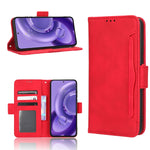 Custodia per telefono in pelle con slot per schede di consistenza al polpaccio, For Motorola Edge 30 Neo / Edge 30 Lite, For Motorola Edge 2022