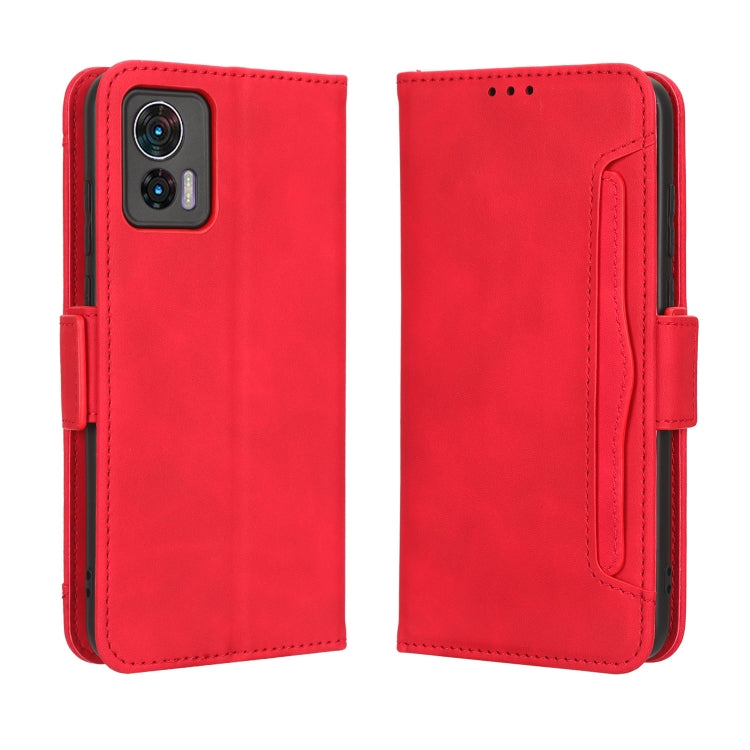 Custodia per telefono in pelle con slot per schede di consistenza al polpaccio, For Motorola Edge 30 Neo / Edge 30 Lite, For Motorola Edge 2022